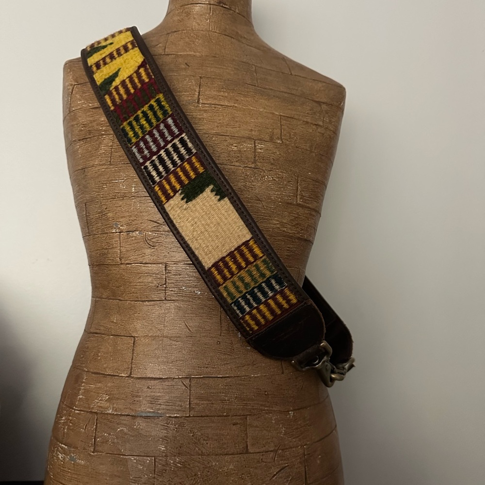 Multicolor Woven Bag/Guitar Strap